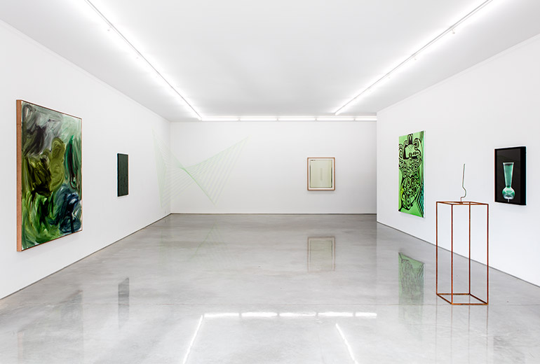 ANOTHER GREEN WORLD installation view 